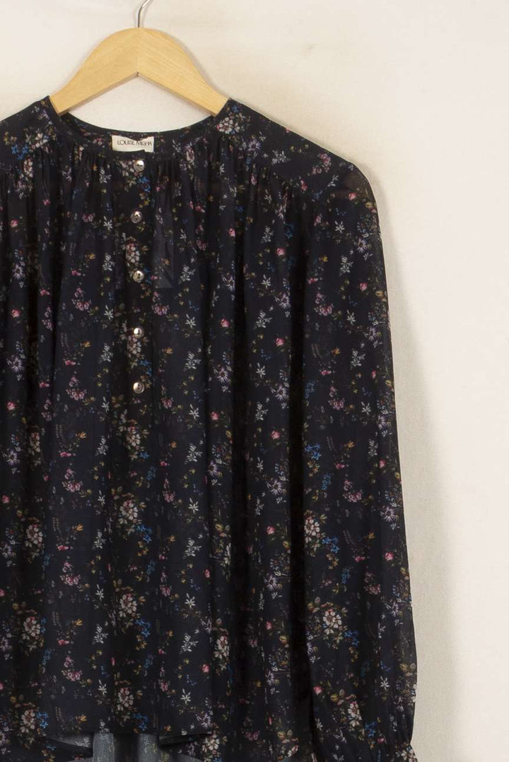 Blouse Bleue - Taille S/36 de la marque Louise Misha | PARAD54851 - Vendu par Paradigme - Image 3