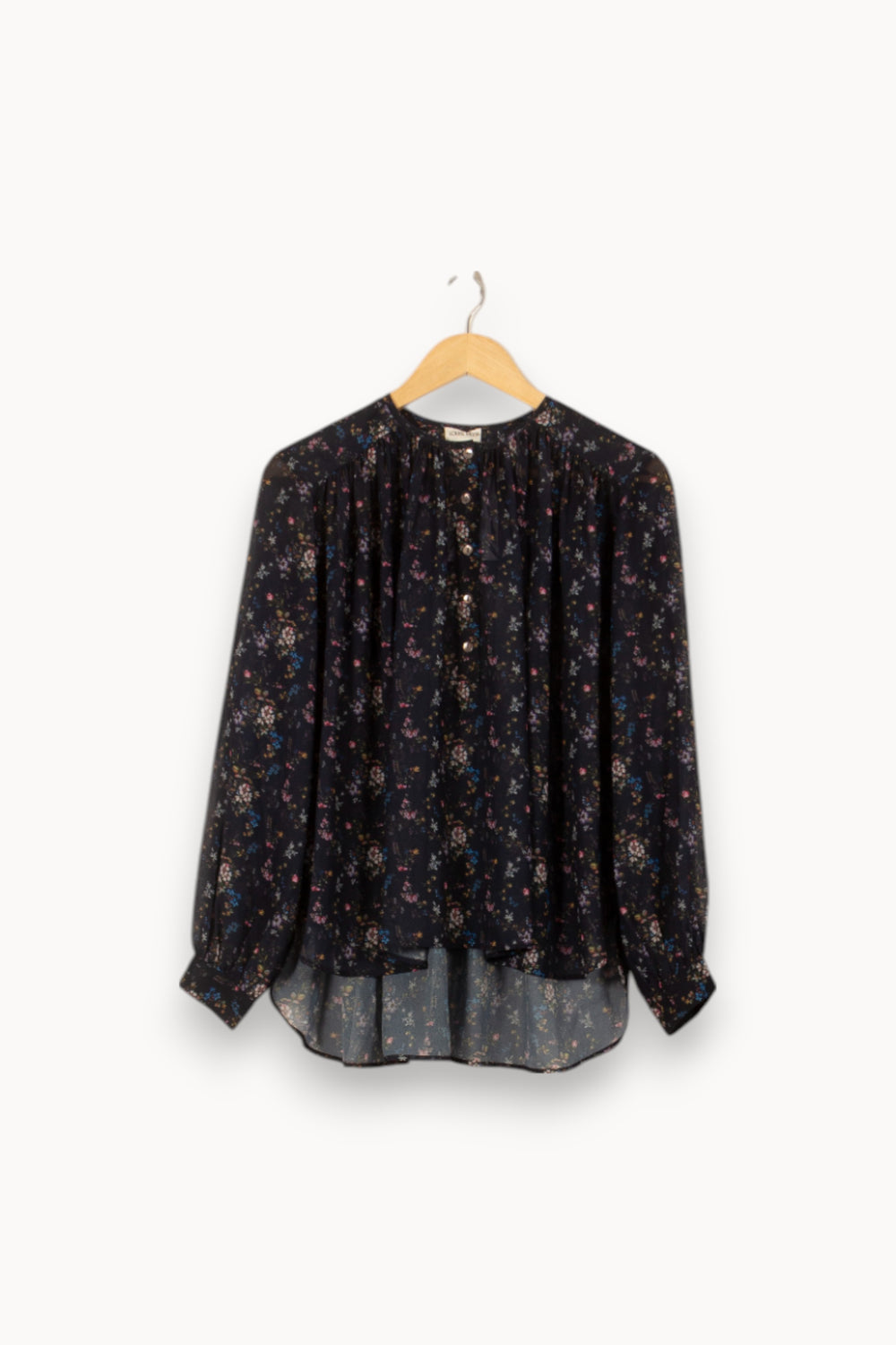 Blouse Bleue - Taille S/36 de la marque Louise Misha | PARAD54851 - Vendu par Paradigme - Image 2