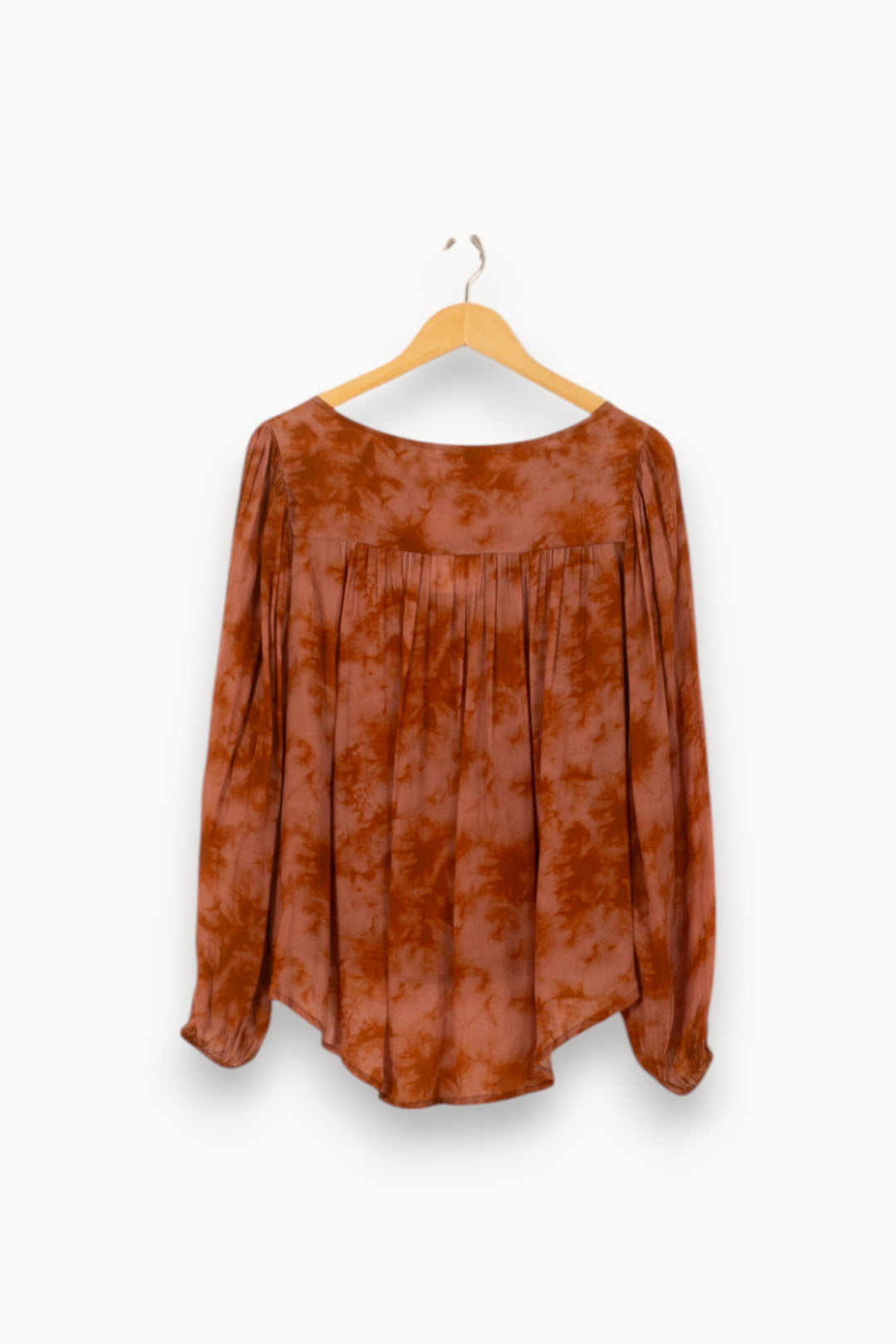 Blouse Marron - Taille S/36 de la marque Louise Misha | PARAD54853 - Vendu par Paradigme - Image 4