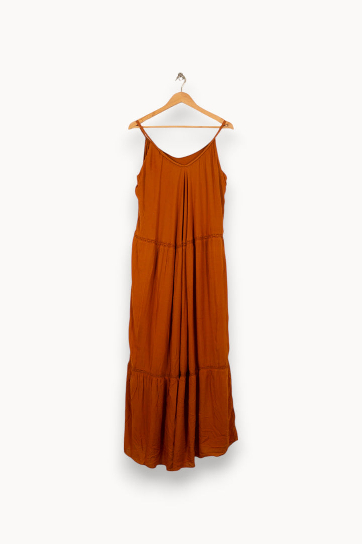 Robe Longue Marron - Taille S/36 de la marque Louise Misha | PARAD54855 - Vendu par Paradigme - Image 4
