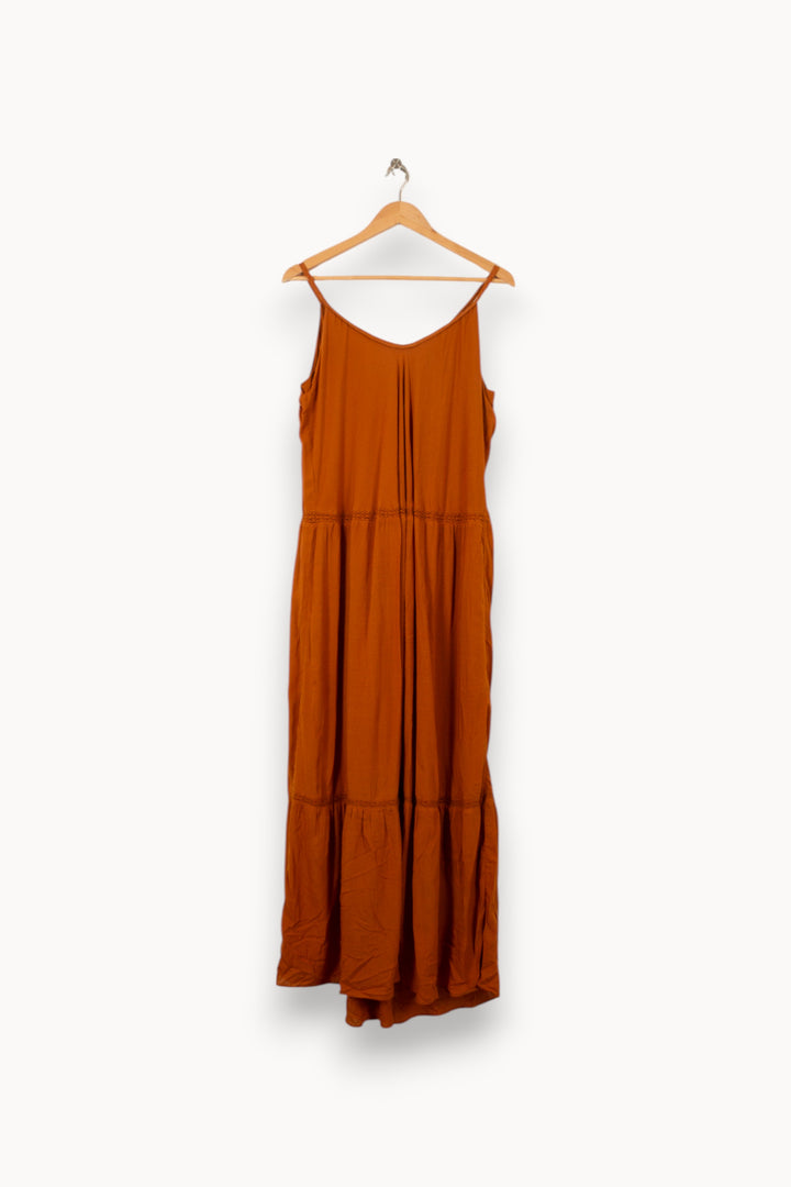 Robe Longue Marron - Taille S/36 de la marque Louise Misha | PARAD54855 - Vendu par Paradigme - Image 2