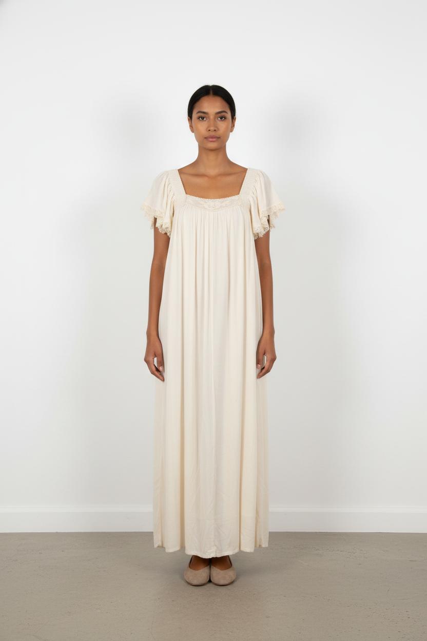 Robe Longue Blanche - Taille M/38