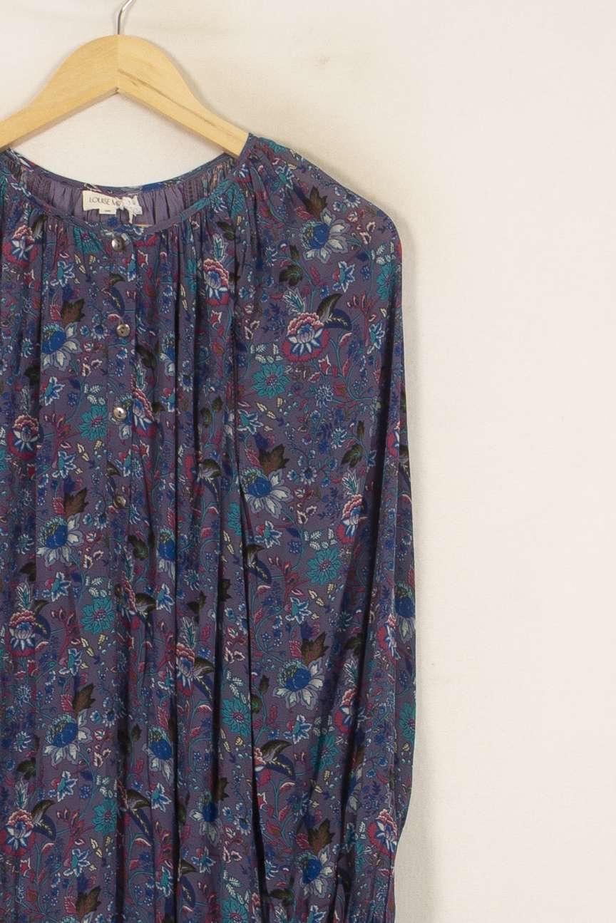 Robe Longue Violette - Taille S/36 de la marque Louise Misha | PARAD54869 - Vendu par Paradigme - Image 3