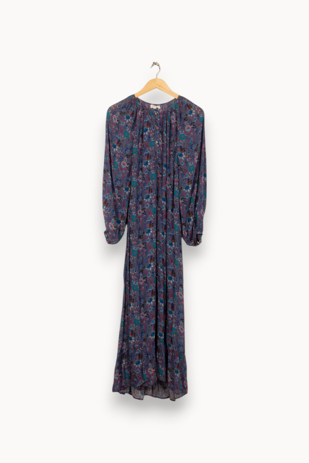Robe Longue Violette - Taille S/36 de la marque Louise Misha | PARAD54869 - Vendu par Paradigme - Image 2