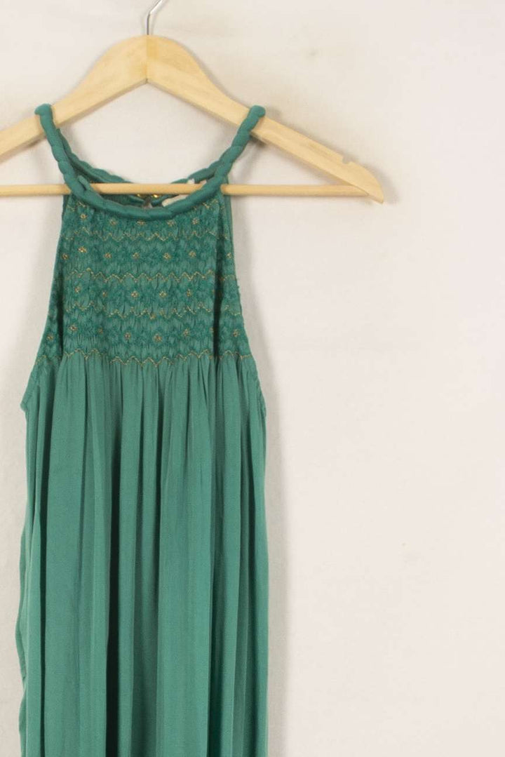 Robe Longue Verte - Taille XS/34 de la marque Louise Misha | PARAD54879 - Vendu par Paradigme - Image 3