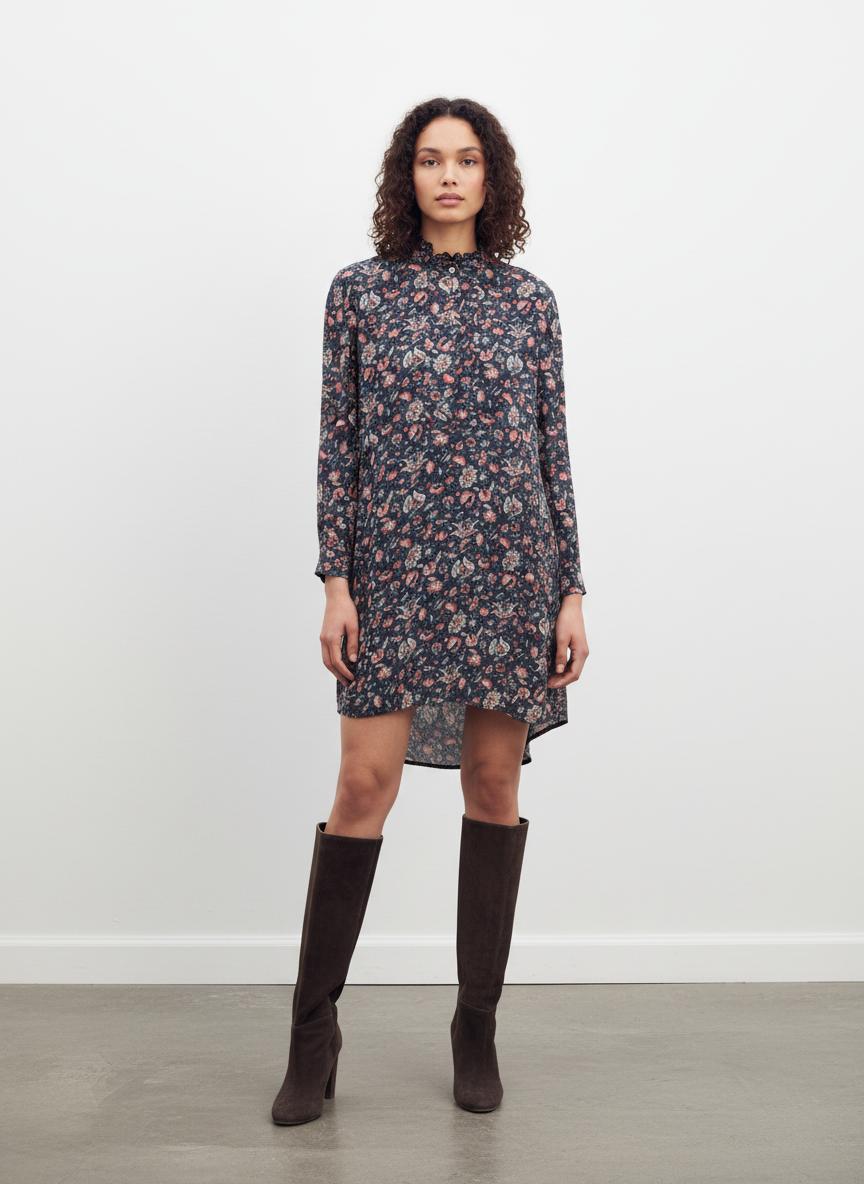 Robe Courte Noire et Rouge - Taille S/36
