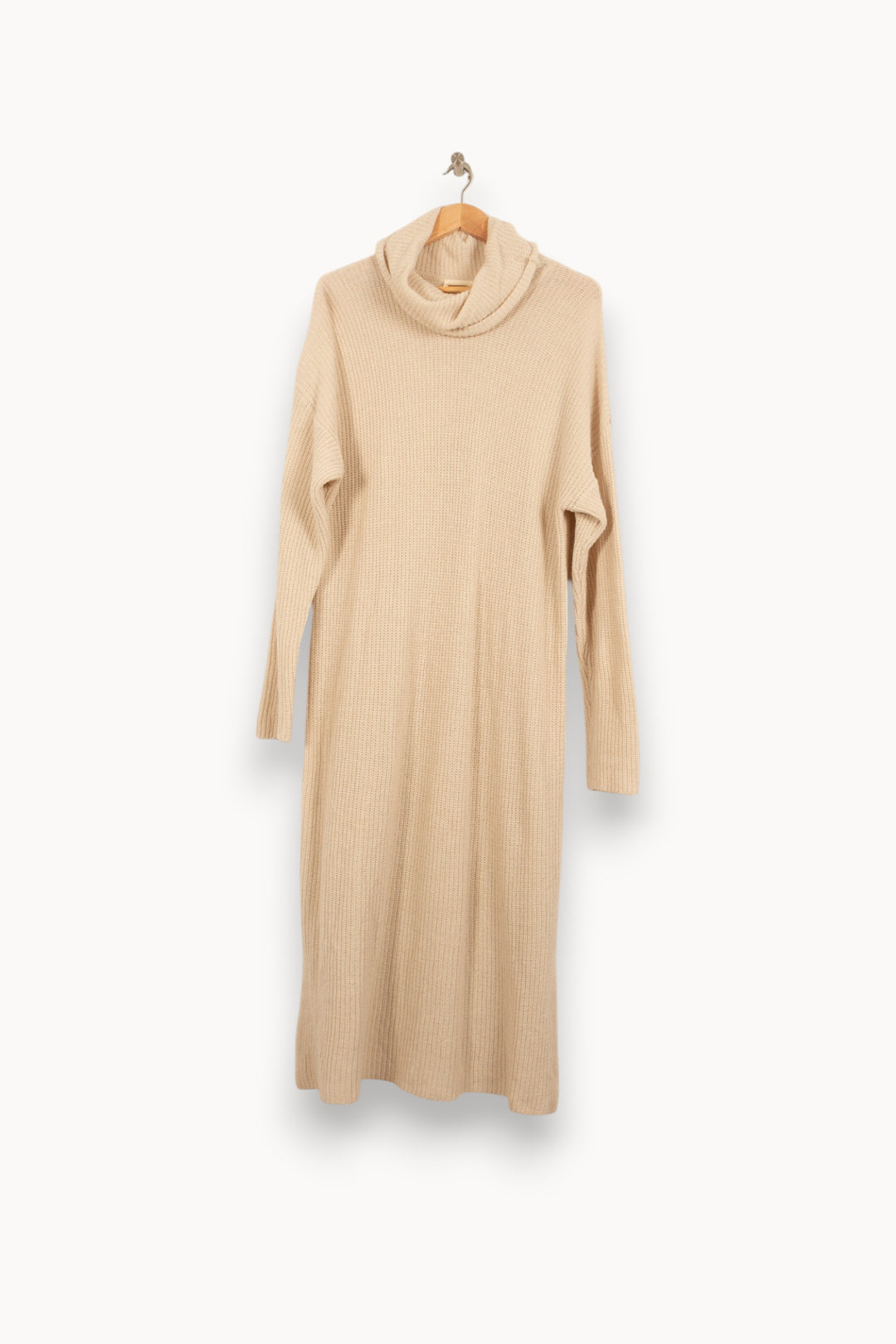 Robe Pull Beige - Taille M/38 de la marque SAAJ | PARAD54893 - Vendu par Paradigme - Image 2