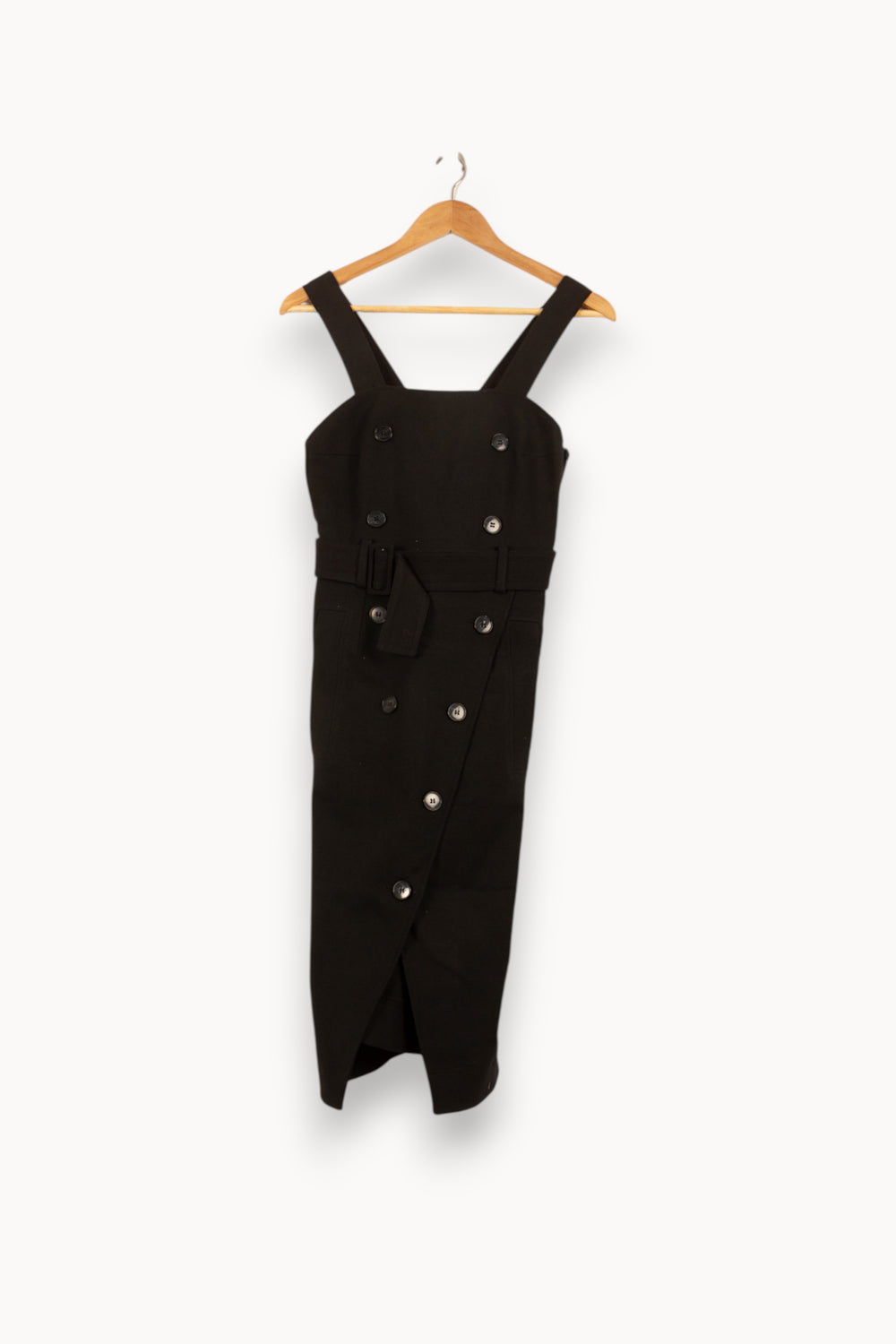 Robe Croisée Noire - Taille XS/34 de la marque ba&sh | PARAD54901 - Vendu par Paradigme - Image 2