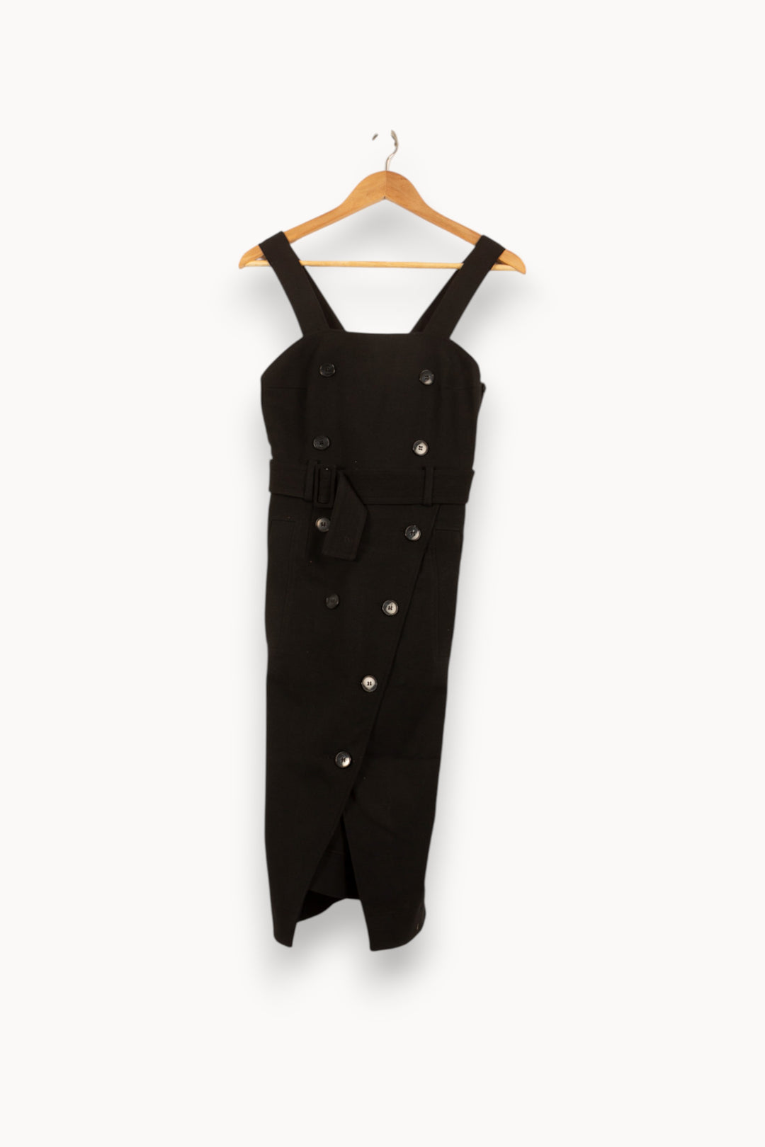 Robe Croisée Noire - Taille XS/34 de la marque ba&sh | PARAD54901 - Vendu par Paradigme - Image 2