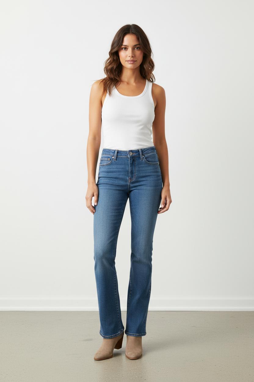 Jean Bootcut Bleu - Taille XS/34