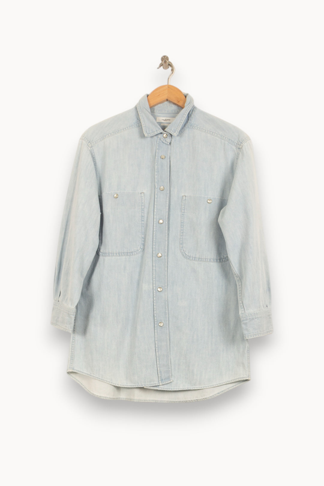 Chemise en Jean Bleue - Taille S/36 de la marque Isabel Marant étoile | PARAD54909 - Vendu par Paradigme - Image 2