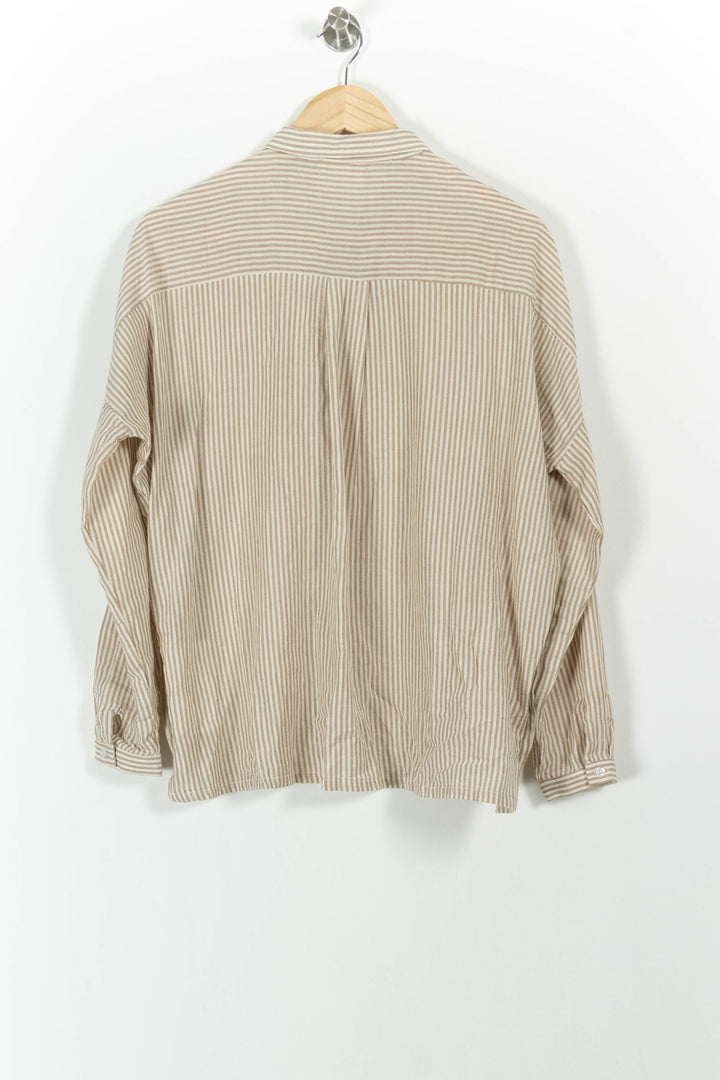 Chemise Rayée Beige et Blanche - Taille S/36 de la marque Orta | PARAD54925 - Vendu par Paradigme - Image 4