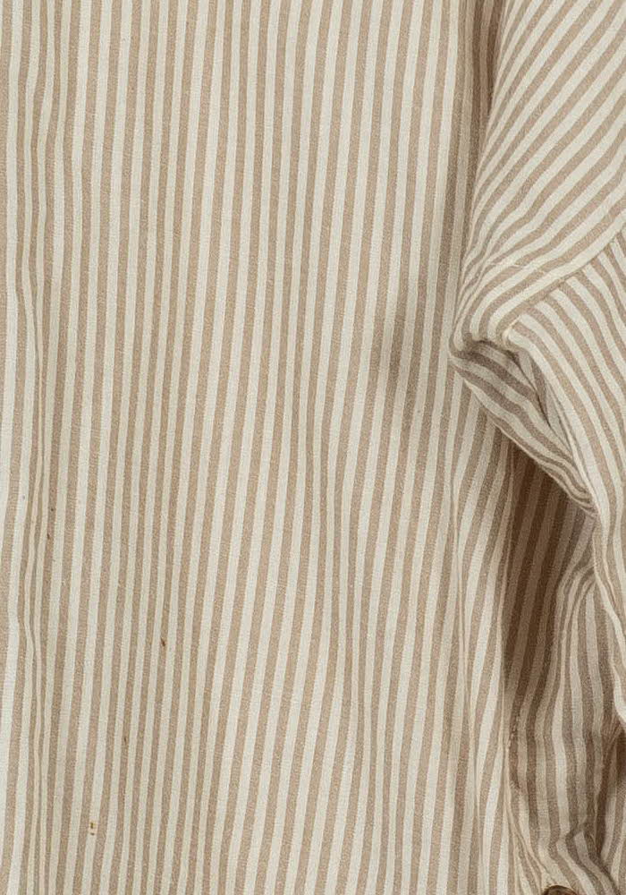 Chemise Rayée Beige et Blanche - Taille S/36 de la marque Orta | PARAD54925 - Vendu par Paradigme - Image 3