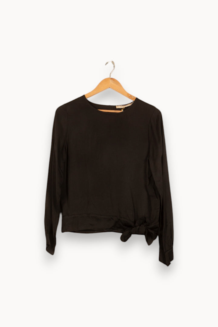 Blouse Noire - Taille L/40 de la marque La Fée Maraboutée | PARAD54940 - Vendu par Paradigme - Image 2