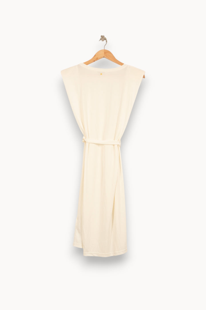 Robe Midi Blanche - Taille M/38 de la marque La Petite Etoile | PARAD54949 - Vendu par Paradigme - Image 4