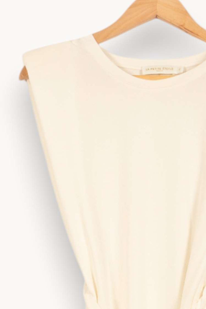 Robe Midi Blanche - Taille M/38 de la marque La Petite Etoile | PARAD54949 - Vendu par Paradigme - Image 3