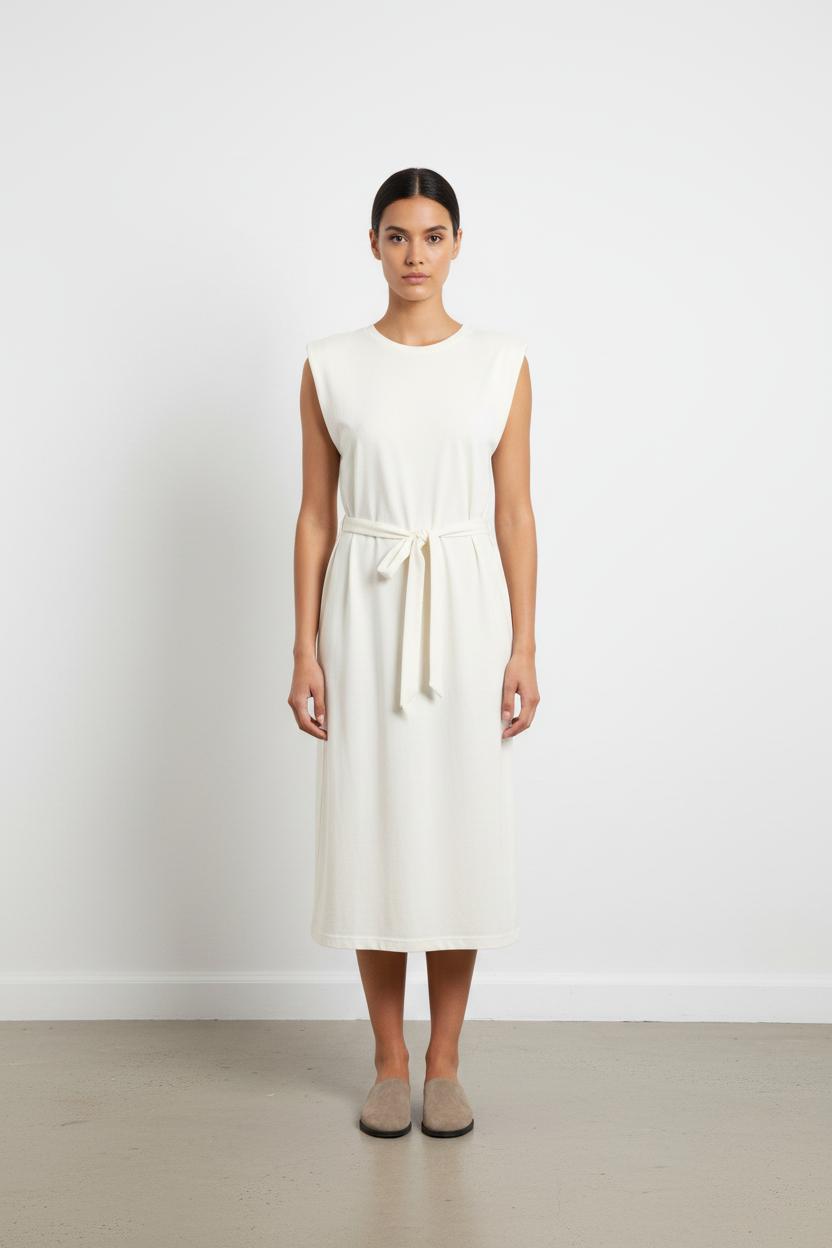 Robe Midi Blanche - Taille M/38