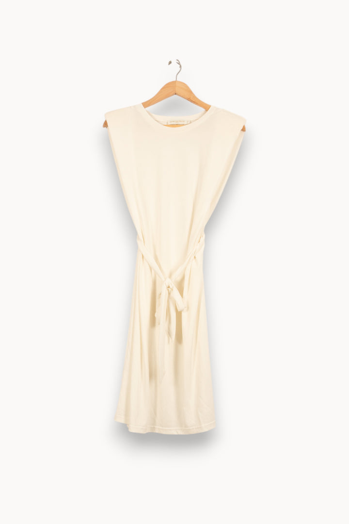 Robe Midi Blanche - Taille M/38 de la marque La Petite Etoile | PARAD54949 - Vendu par Paradigme - Image 2
