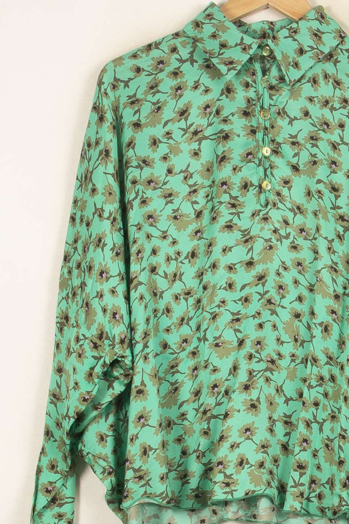 Blouse Verte - Taille M/38 de la marque Imprevu | PARAD54953 - Vendu par Paradigme - Image 3