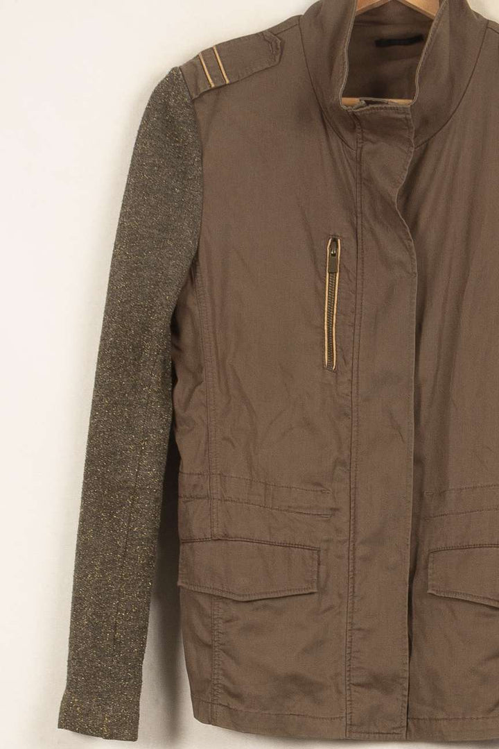 Veste Marron et Kaki - Taille L/40 de la marque IKKS | PARAD54958 - Vendu par Paradigme - Image 3