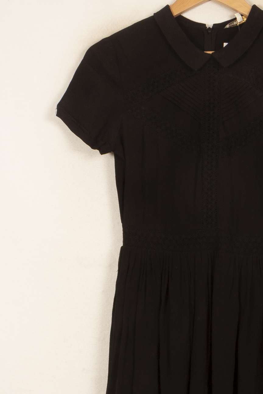 Robe Patineuse Noire - Taille M/38 de la marque Maje | PARAD54960 - Vendu par Paradigme - Image 3