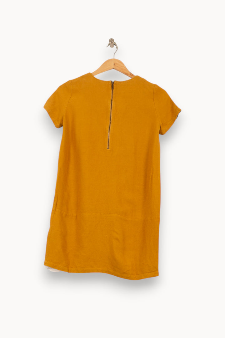 Robe Courte Jaune - Taille M/38 de la marque Sessùn | PARAD54968 - Vendu par Paradigme - Image 4