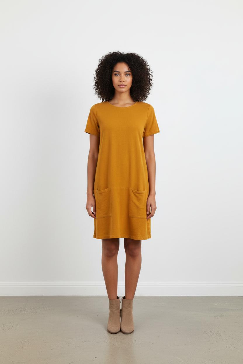 Robe Courte Jaune - Taille M/38