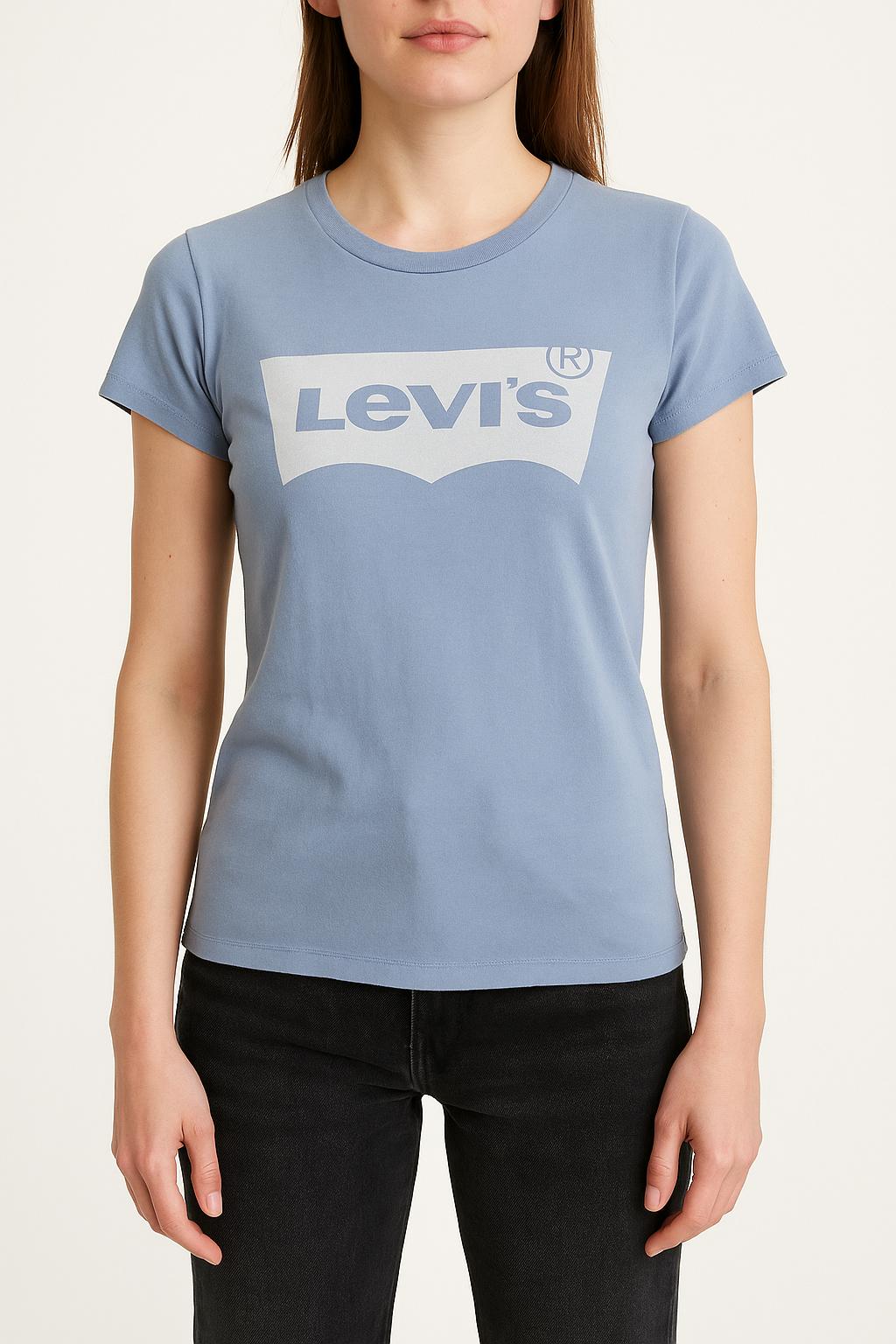 Tee-shirt Bleu - Taille XXS/32 de la marque Levi's | PARAD54984 - Vendu par Paradigme - Image 1
