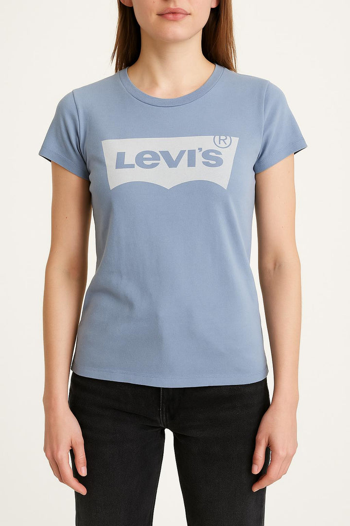 Tee-shirt Bleu - Taille XXS/32 de la marque Levi's | PARAD54984 - Vendu par Paradigme - Image 1