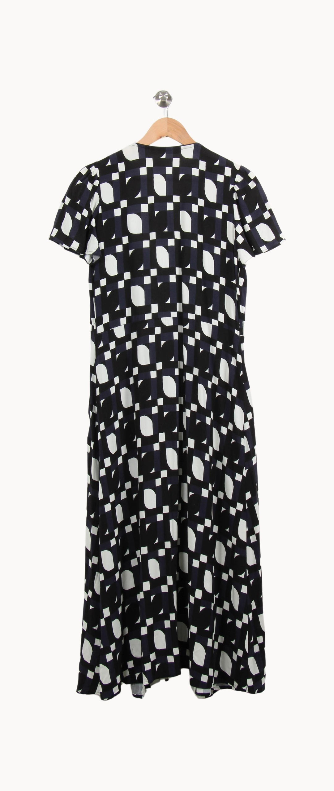 Robe Noire et Blanche - Taille XL/42 de la marque La Fée Maraboutée | PARAD54986 - Vendu par Paradigme - Image 4