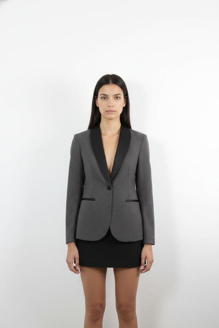 Blazer Gris et Noir - Taille S/36