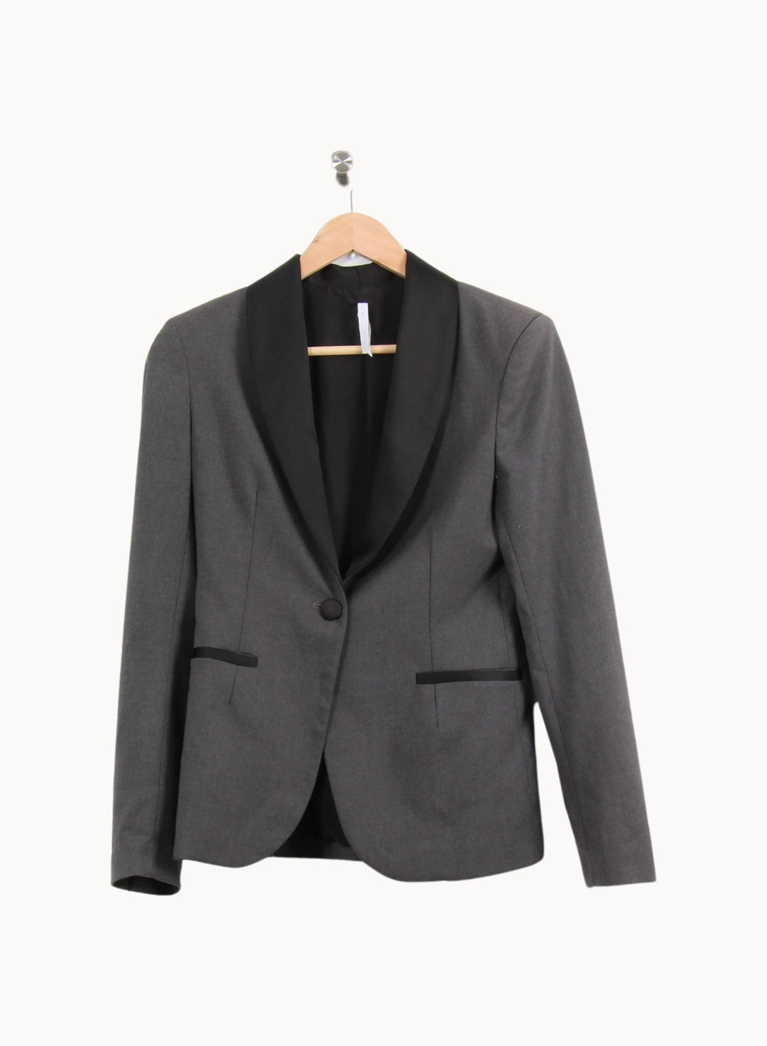 Blazer Gris et Noir - Taille S/36 de la marque Imperial | PARAD54991 - Vendu par Paradigme - Image 2