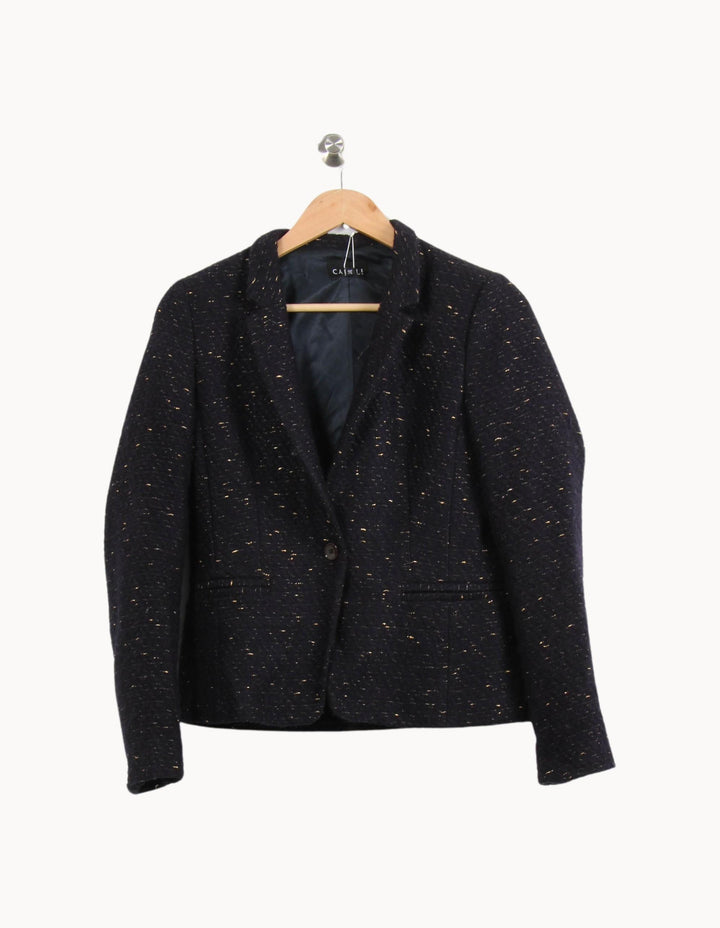 Blazer Bleu - Taille M/38 de la marque Caroll | PARAD54992 - Vendu par Paradigme - Image 2