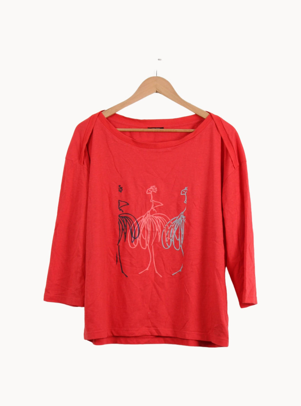 Tee-shirt Rouge - Taille XL/42 de la marque One Step | PARAD54994 - Vendu par Paradigme - Image 2