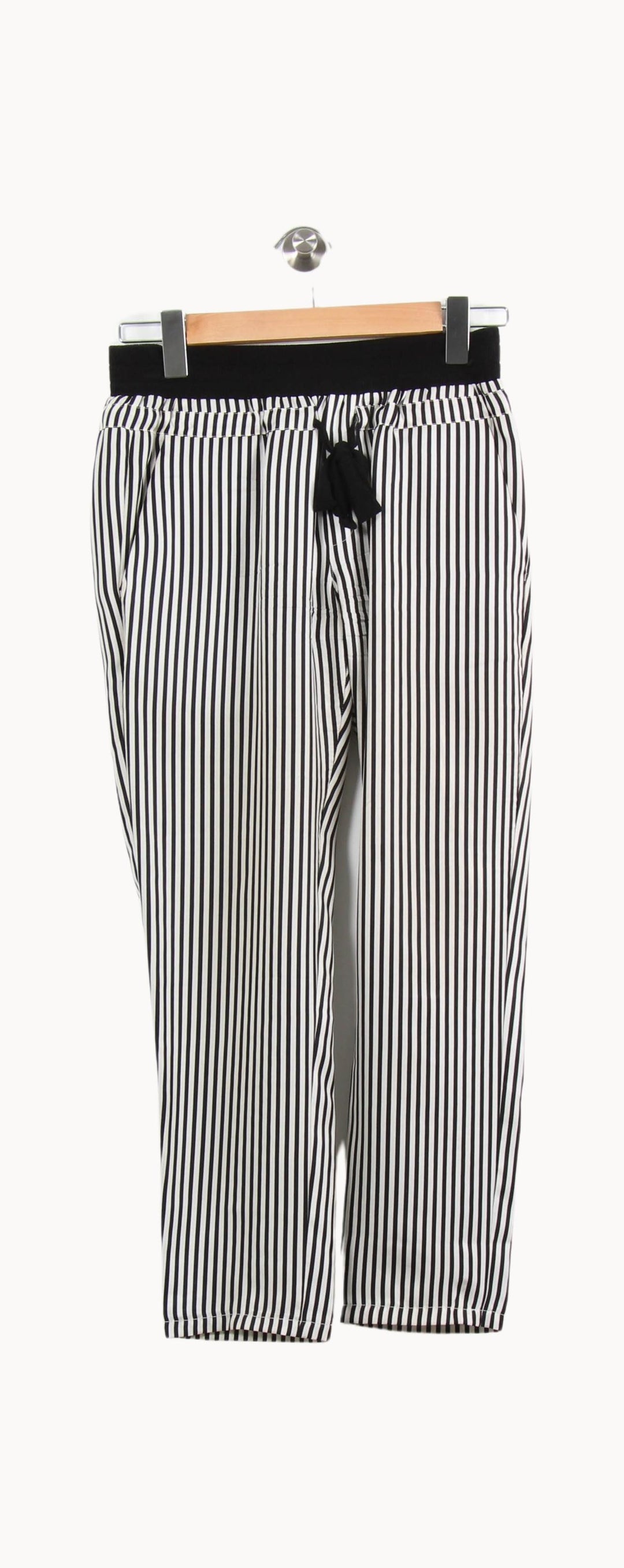 Pantalon Blanc et Noir - Taille S/36 de la marque The Kooples - Sport | PARAD54999 - Vendu par Paradigme - Image 2