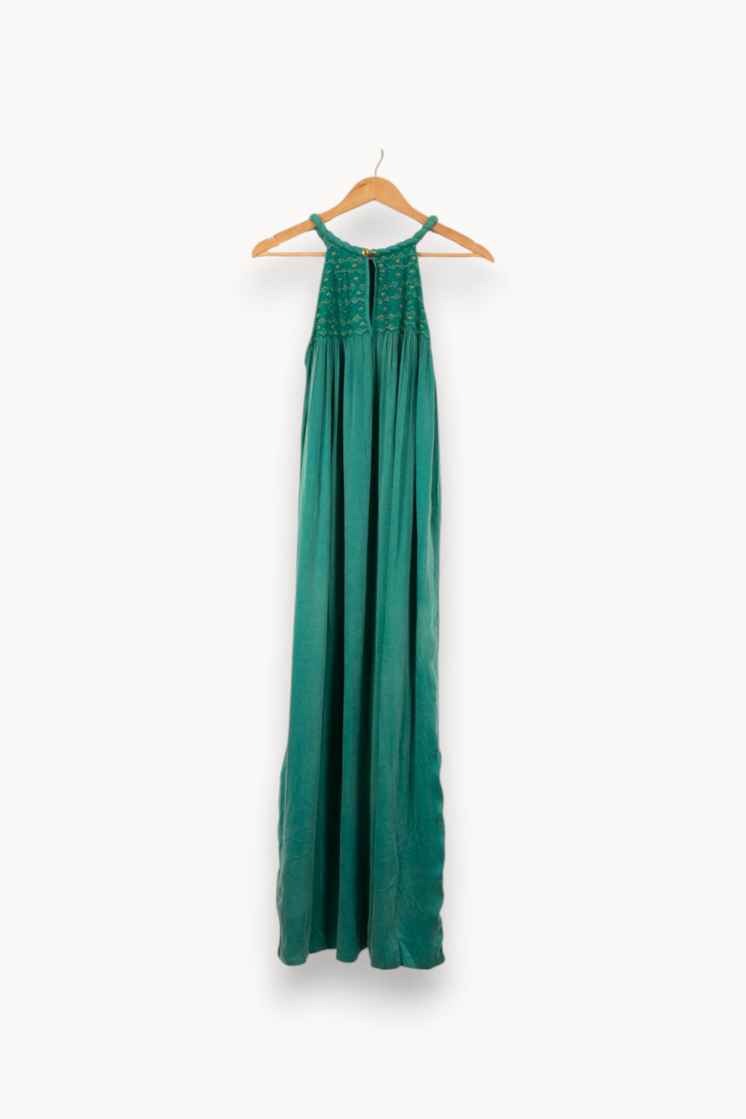 Robe longue verte - Taille M/38 de la marque Louise Misha | PARAD55006 - Vendu par Paradigme - Image 4