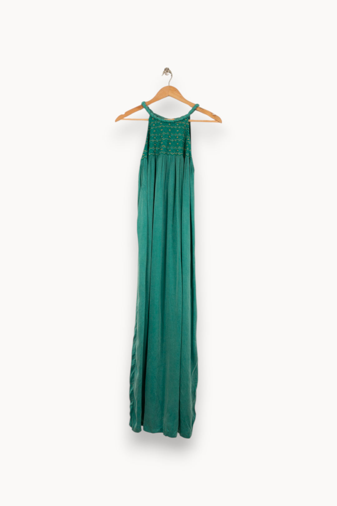 Robe longue verte - Taille M/38 de la marque Louise Misha | PARAD55006 - Vendu par Paradigme - Image 2