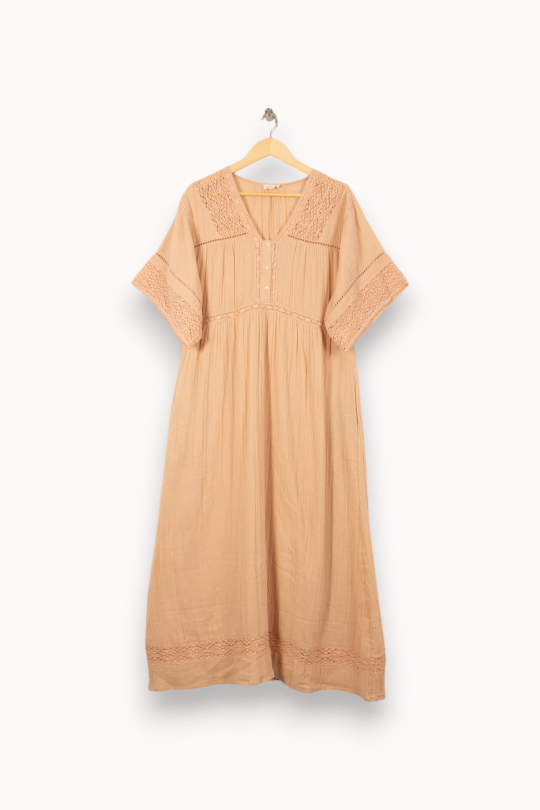 Robe Longue Beige - Taille M/38 de la marque Louise Misha | PARAD55012 - Vendu par Paradigme - Image 2