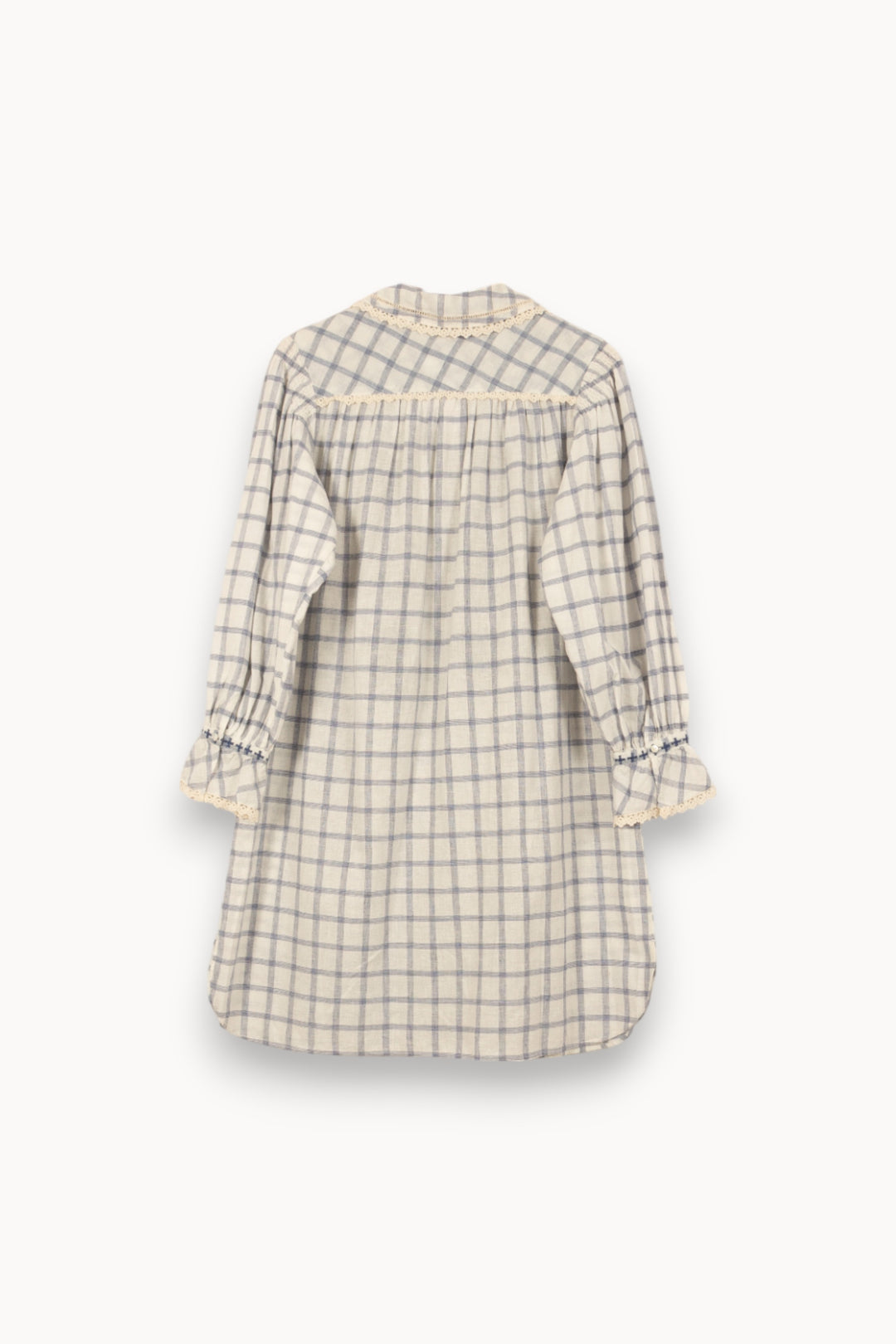 Robe Courte Blanche et Bleue - Taille S/36 de la marque Louise Misha | PARAD55013 - Vendu par Paradigme - Image 4