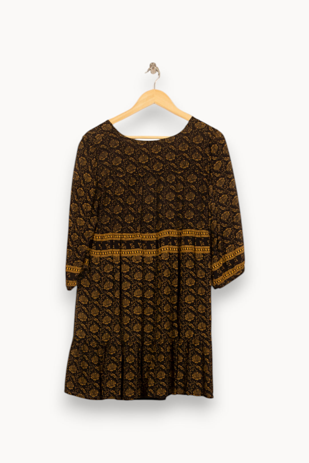Robe Courte Noire et Jaune - Taille S/36 de la marque ba&sh | PARAD55022 - Vendu par Paradigme - Image 4