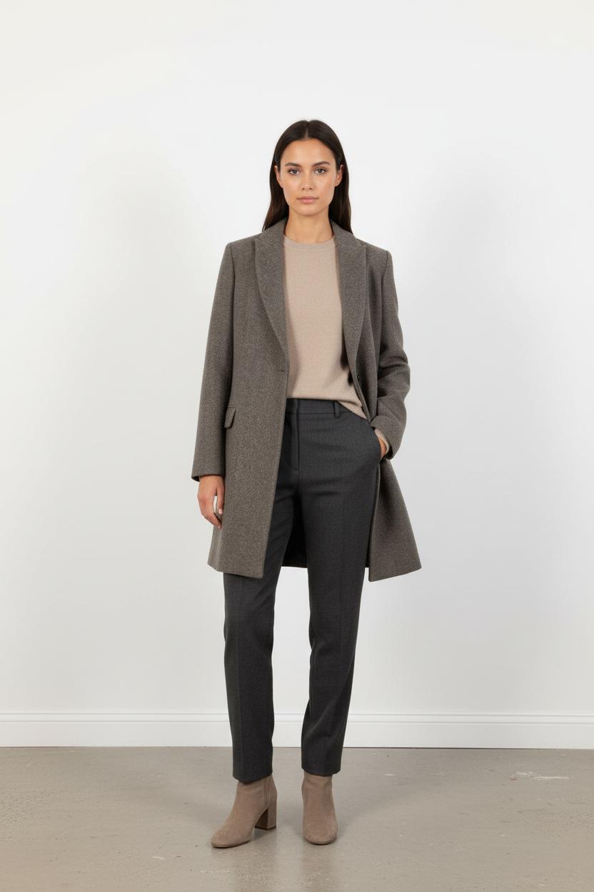 Manteau Gris - Taille M/38