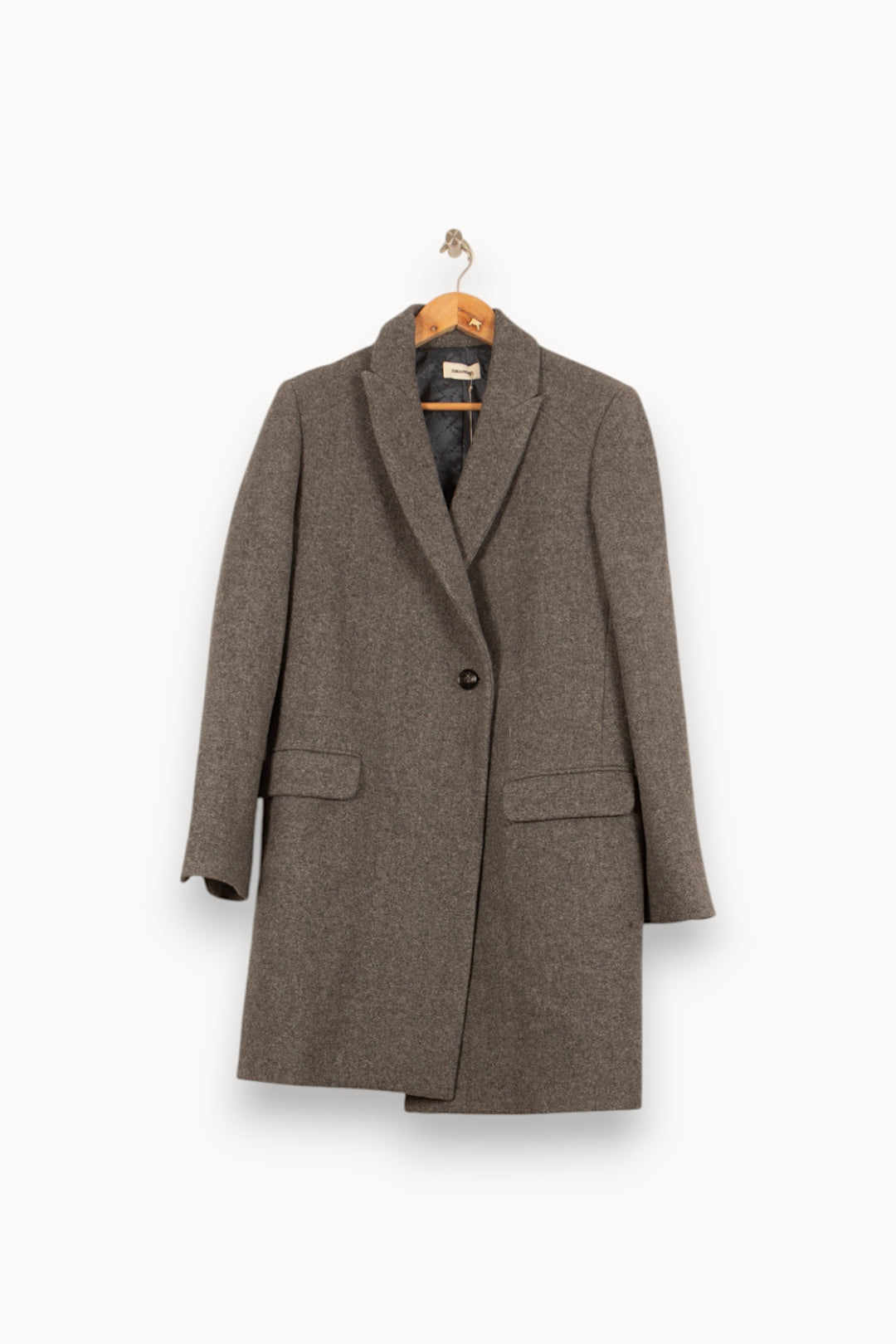 Manteau Gris - Taille M/38 de la marque Zadig&Voltaire | PARAD55023 - Vendu par Paradigme - Image 2