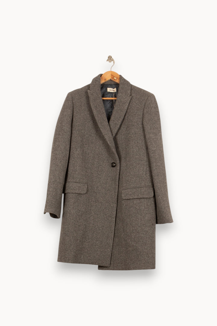 Manteau Gris - Taille M/38 de la marque Zadig&Voltaire | PARAD55023 - Vendu par Paradigme - Image 2