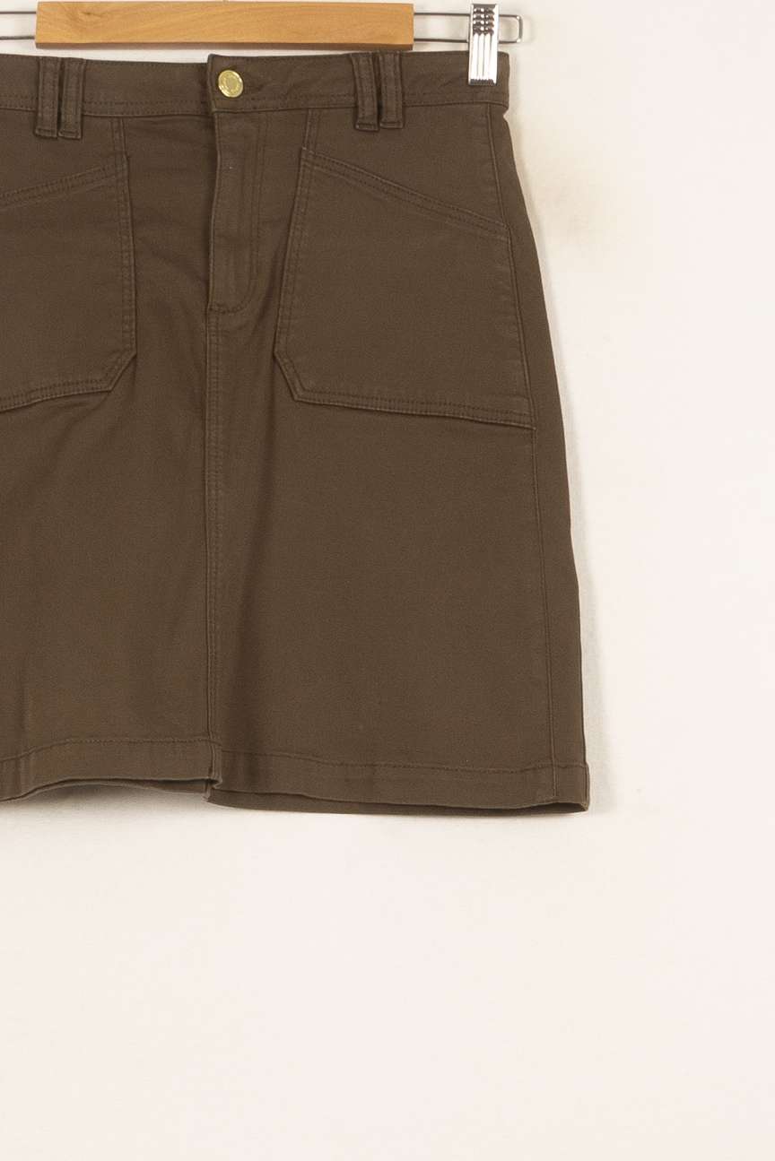 Jupe Courte Verte - Taille S/36 de la marque ZAPA | PARAD55029 - Vendu par Paradigme - Image 3