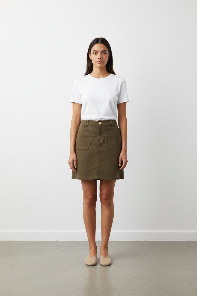 Jupe Courte Verte - Taille S/36