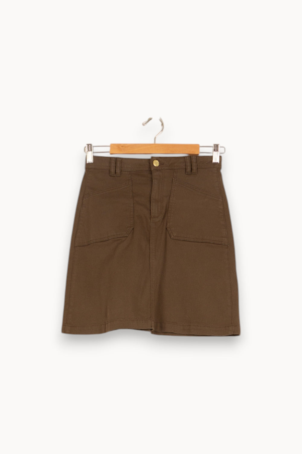 Jupe Courte Verte - Taille S/36 de la marque ZAPA | PARAD55029 - Vendu par Paradigme - Image 2