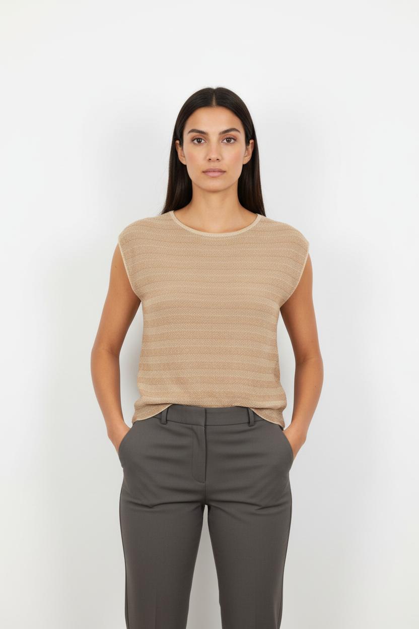 Débardeur Doré - Taille XS/34