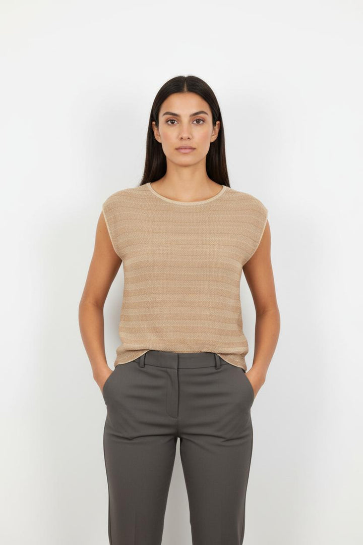Débardeur Doré - Taille XS/34