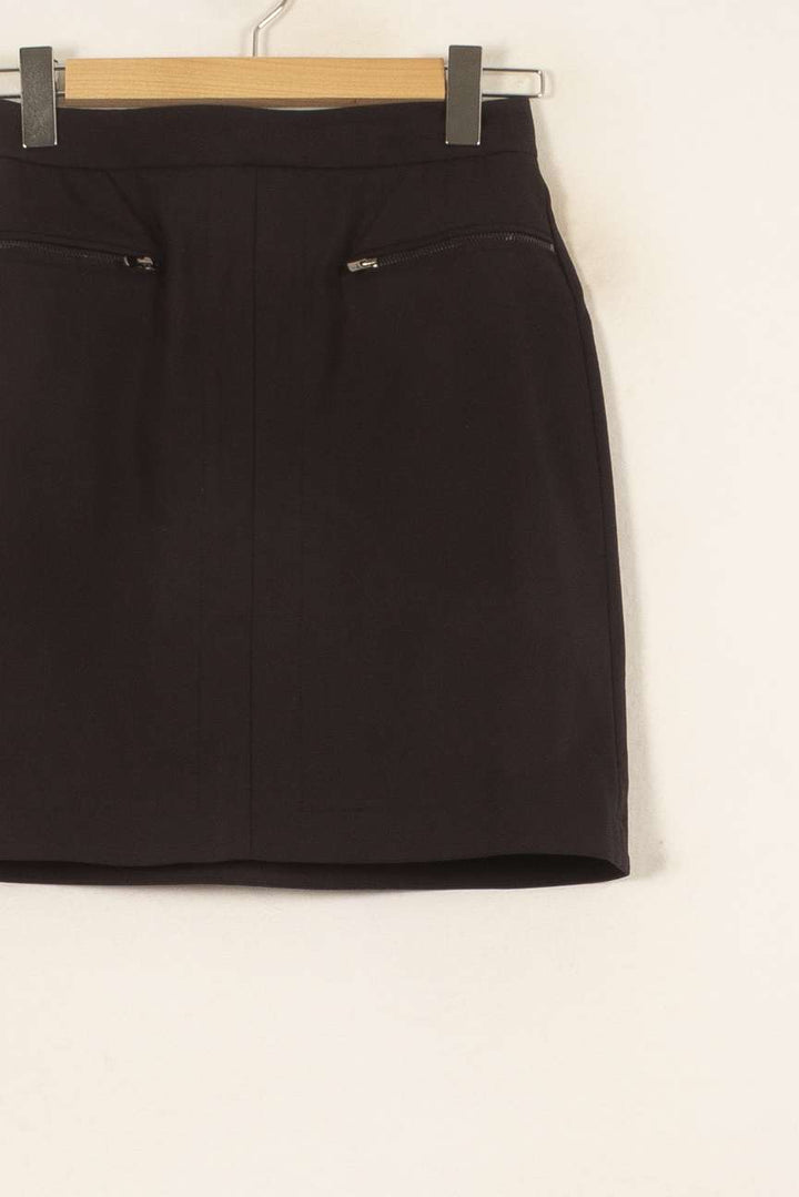 Jupe Courte Noire - Taille S/36 de la marque ZAPA | PARAD55031 - Vendu par Paradigme - Image 3