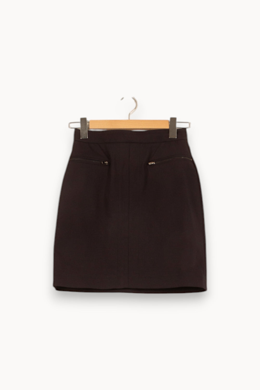 Jupe Courte Noire - Taille S/36 de la marque ZAPA | PARAD55031 - Vendu par Paradigme - Image 2